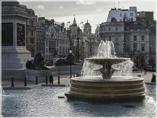 Trafalgar Square, London. Trafalgar Square, London.