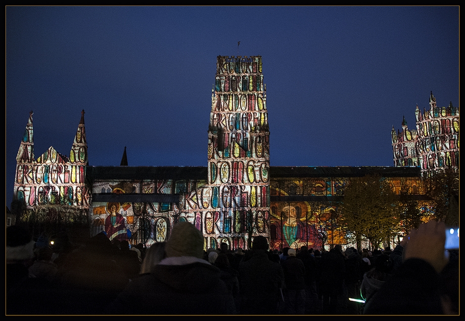 Durham Lumiere Lindisfarne Gospels