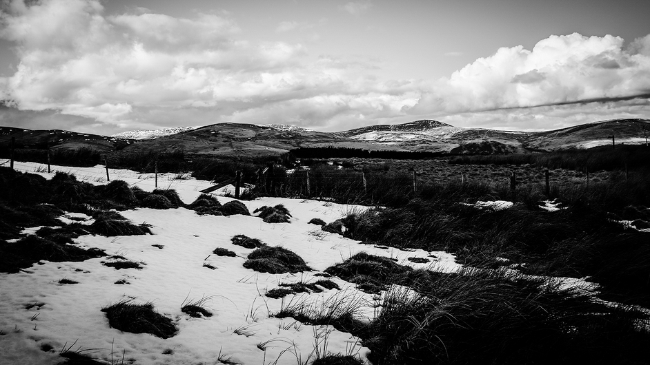 Winter in the Cheviot Hills