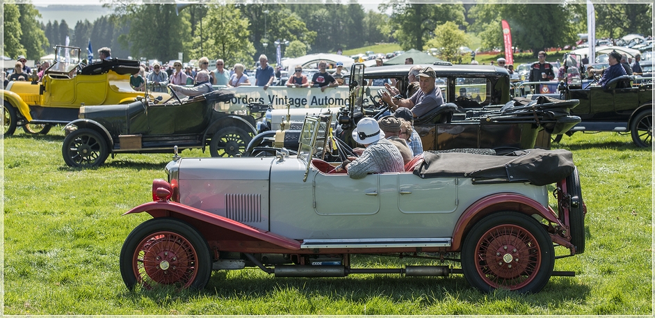 Thirlestane vintage car rally