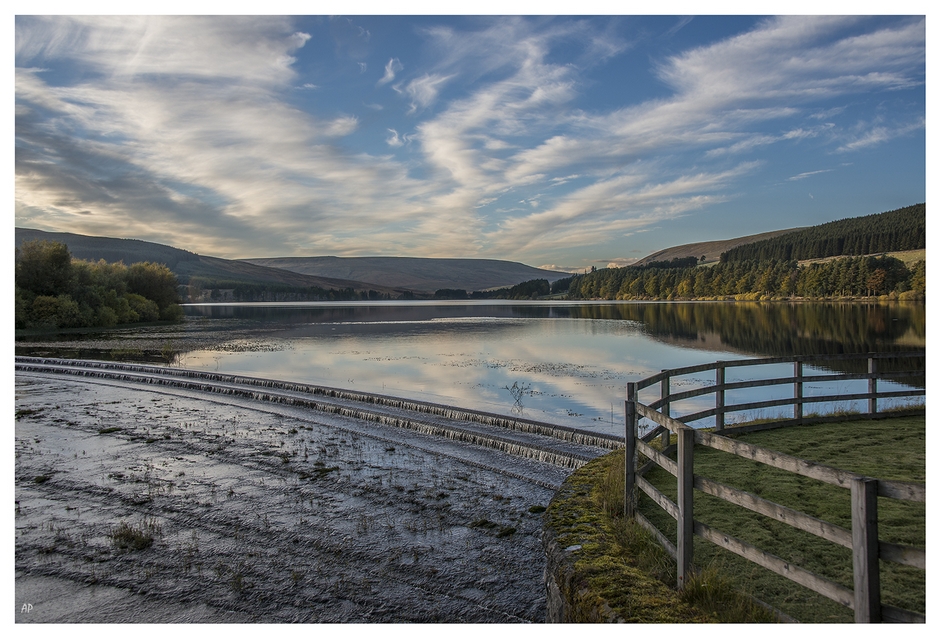 Autumn Evening at Catcleugh, Northumberland.