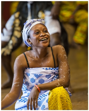 Dancer from Ghana