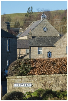 The church clock